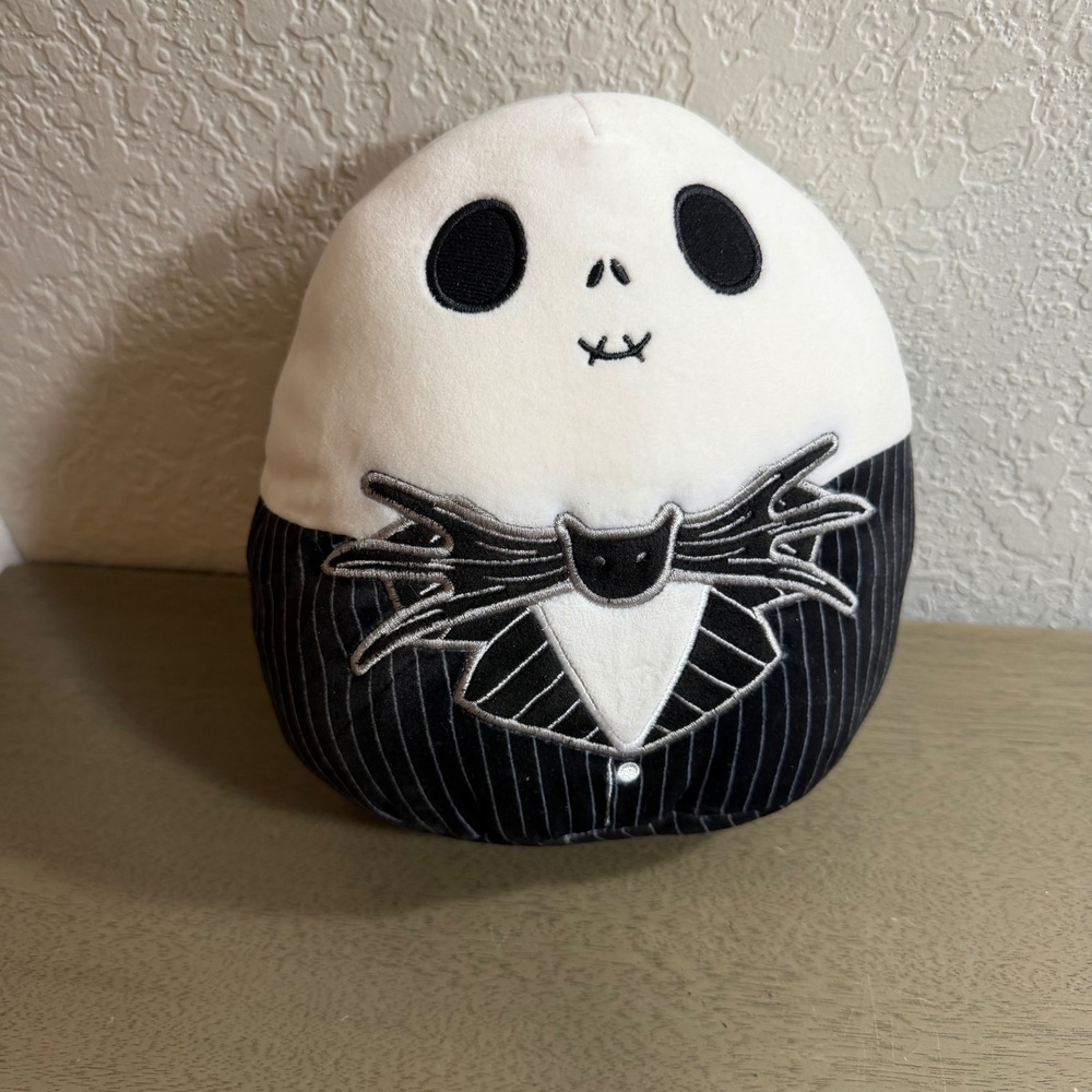 Disney Squishmallows Jack Skellington Nightmare Before Christmas 8 Inch Plush